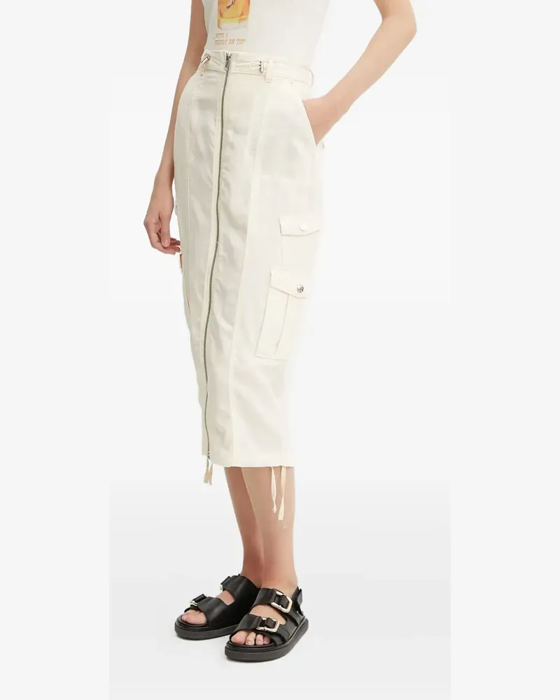 Guess Cargo-Rock mit Reißverschluss - Nude Nude