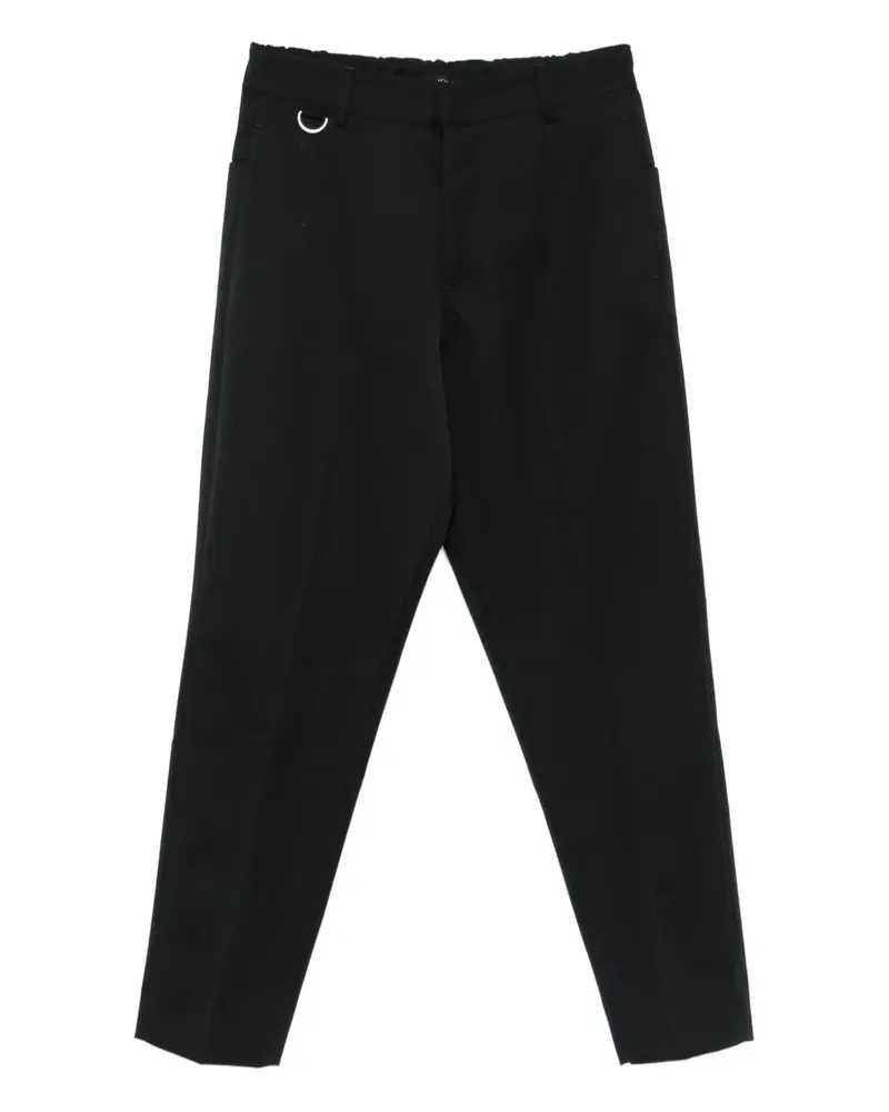 Low Brand Hose mit geradem Bein - Schwarz Schwarz