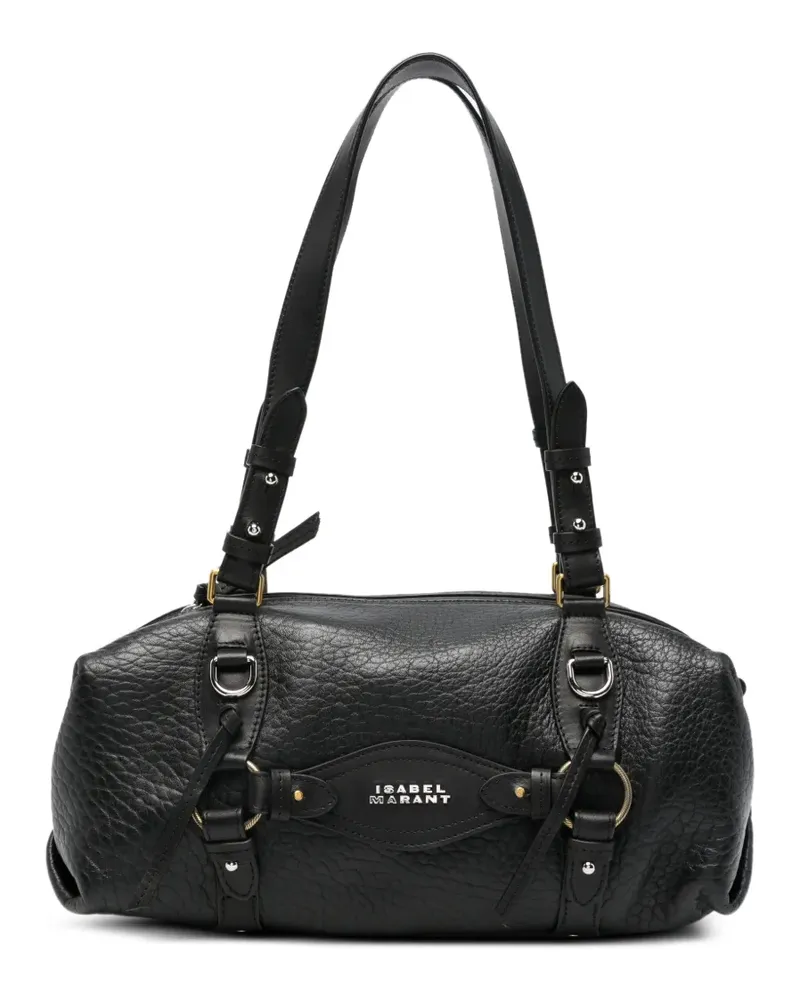 Isabel Marant Mini Tilpa Schultertasche aus Leder - Schwarz Schwarz