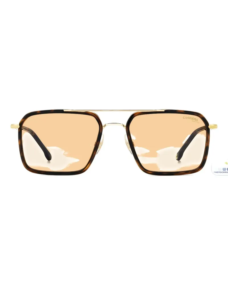 Carrera 362/S Sonnenbrille mit eckigem Gestell - Braun Braun