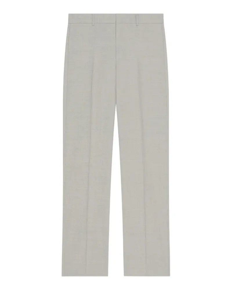 Givenchy pressed-crease wool trousers - Grau Grau