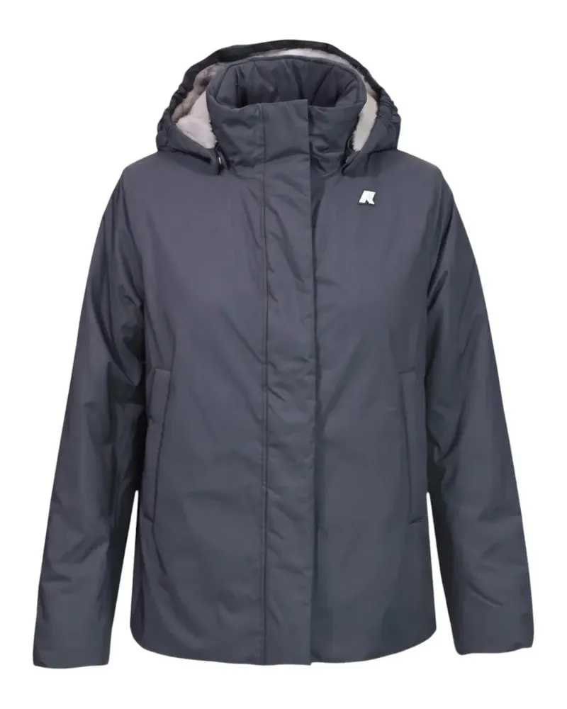K-Way Marlette Twill hooded jacket - Grau Grau