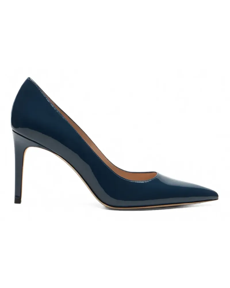 Stuart Weitzman Stuart Power Pumps mit spitzer Kappe - Blau Blau