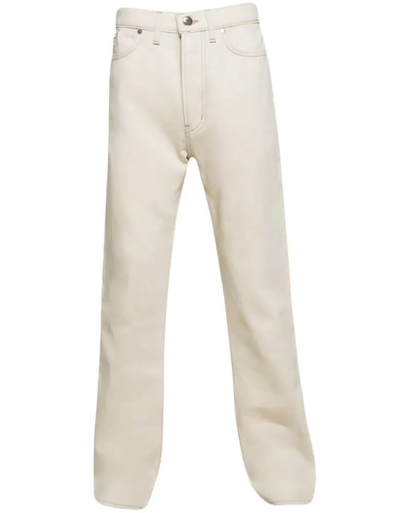RHUDE Straight-Leg-Jeans im 90s-Style - Nude Nude