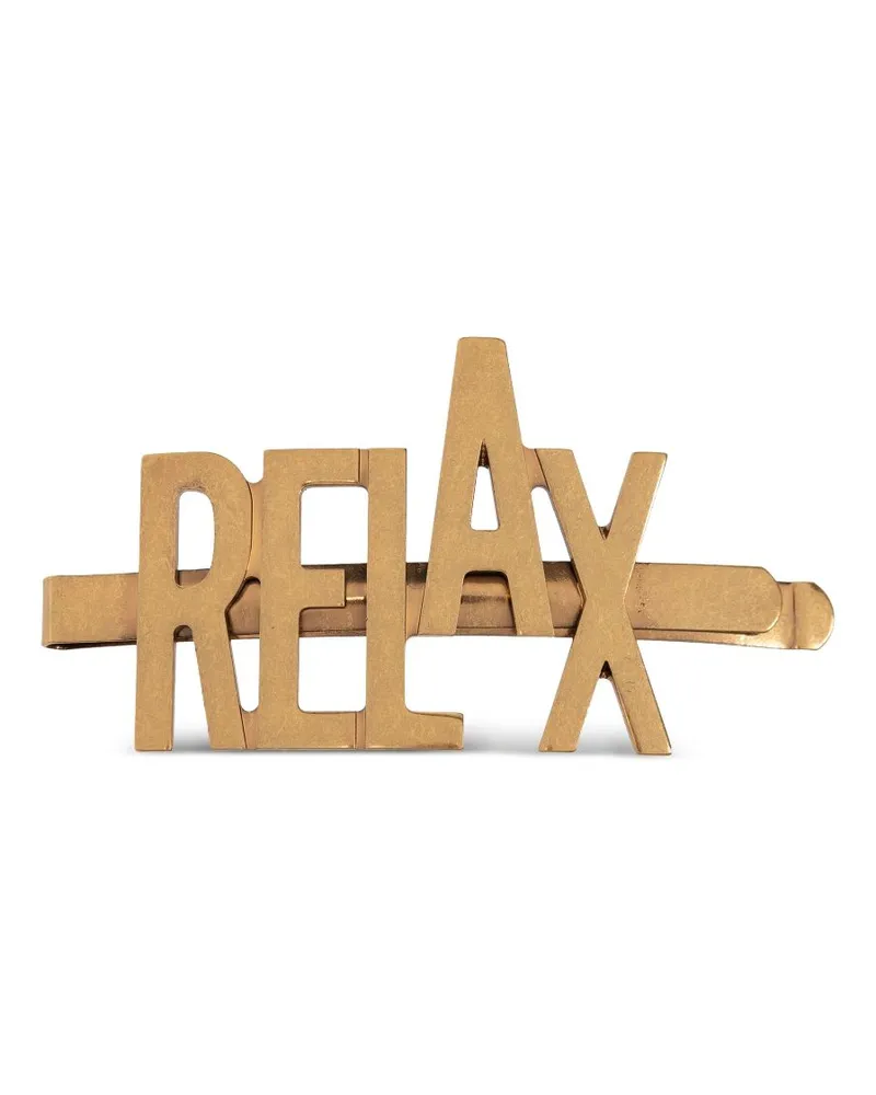 Moschino Relax Haarspange - Gold Gold