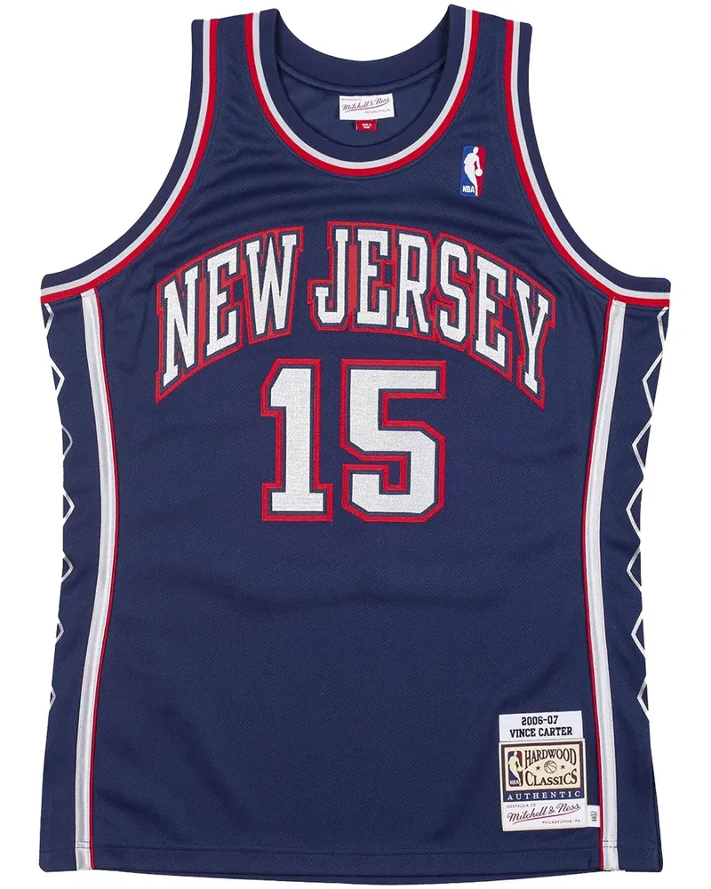 Mitchell & Ness NBA Authentic "Nets 2006 Vince Carter" Trikot - Blau Blau
