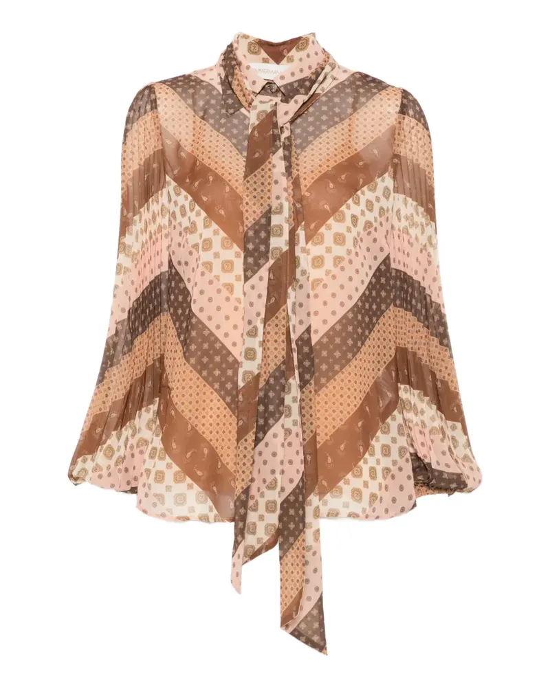 Zimmermann Sunray Hemd mit Kragen - Nude Nude