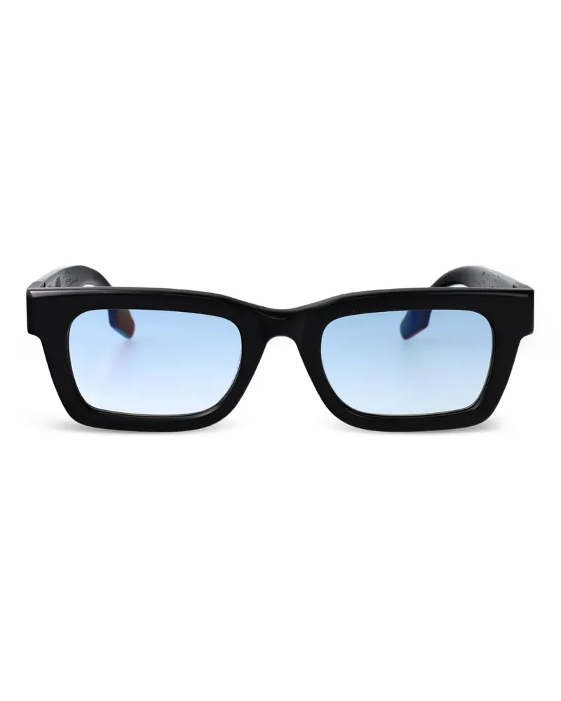Vision Of Super The Rider Sonnenbrille mit eckigem Gestell - Schwarz Schwarz