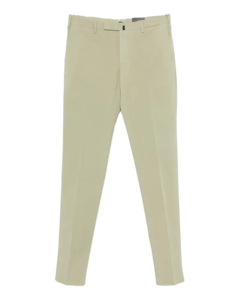 Incotex belt-loop trousers - Nude Nude