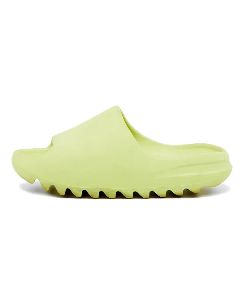 adidas x Yeezy Glow Green slides - Grün Grün