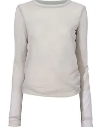 Proenza Schouler Dara Langarmshirt aus Jersey Grau