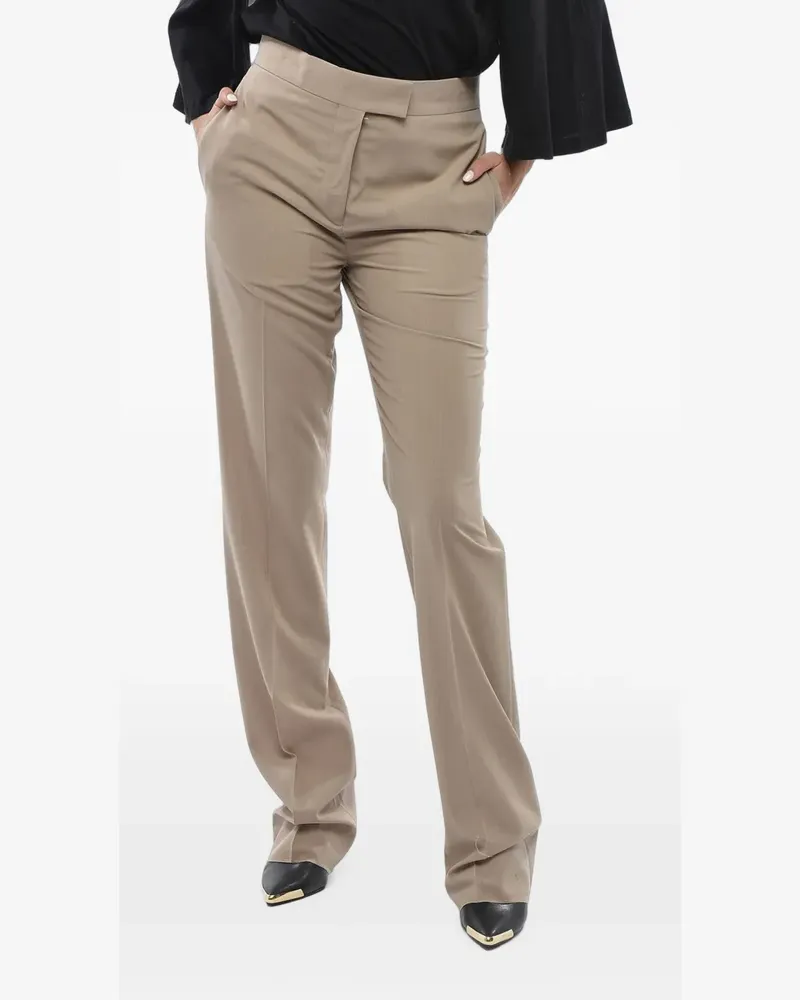 Ferragamo four-pocket wool trousers - Nude Nude