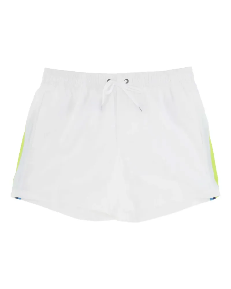 Sundek Badeshorts mit Stretchbund - Weiß Weiß