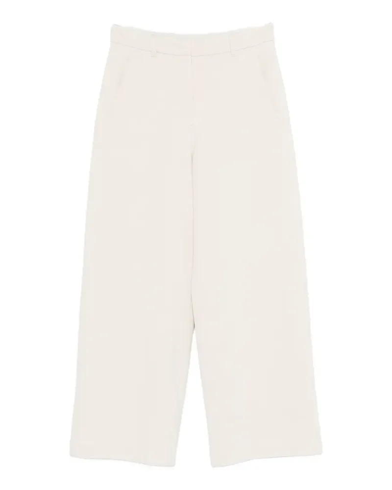 Max Mara Max Mara Caucaso belt-loop pocket trousers - Nude Nude