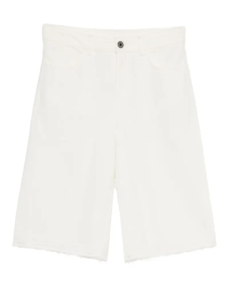 James Perse Jeans-Shorts mit lockerem Schnitt - Weiß Weiß