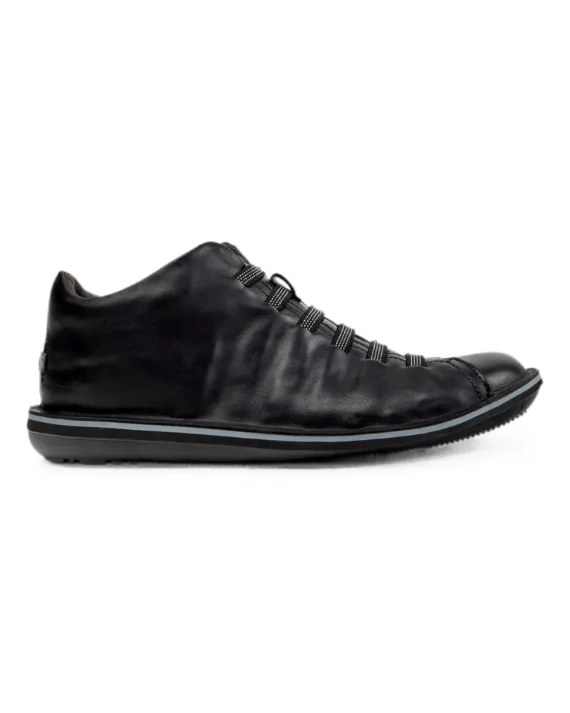 Camper Beetle Sneakers aus glattem Leder - Schwarz Schwarz