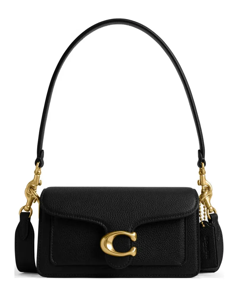 Coach Tabby leather shoulder bag - Schwarz Schwarz