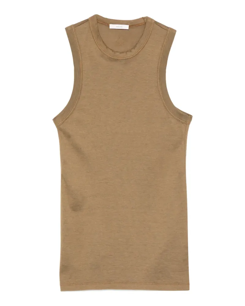 Haikure crew-neck tank top - Grün Grün