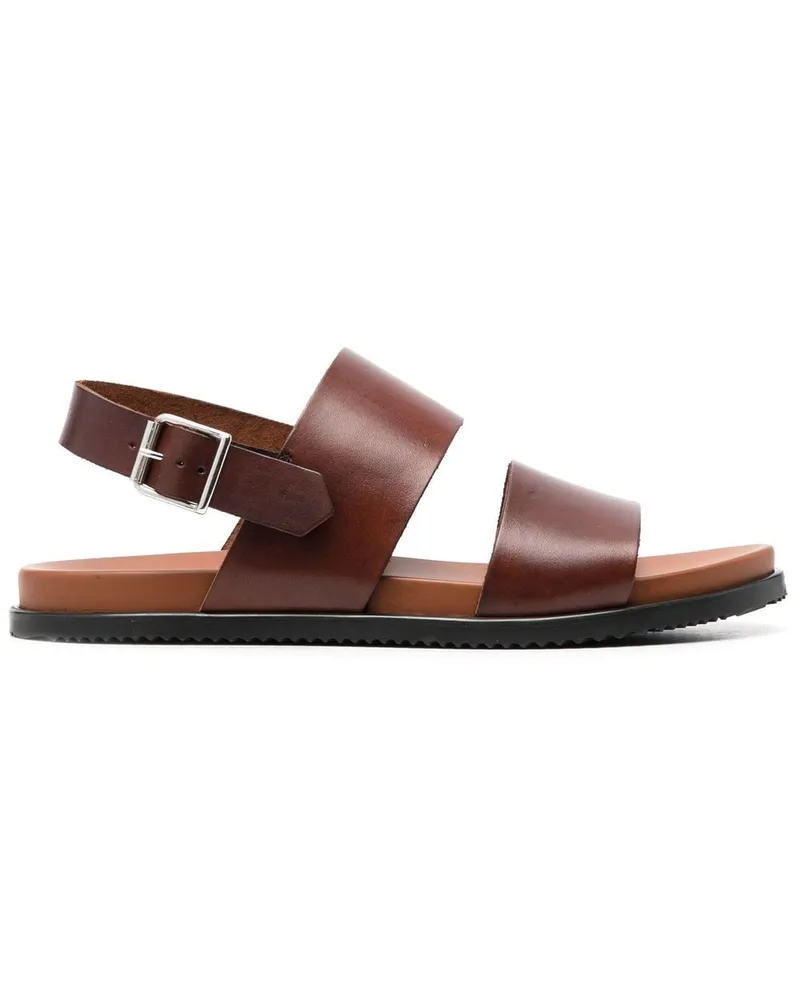 Scarosso Antonio Slingback-Sandalen - Braun Braun
