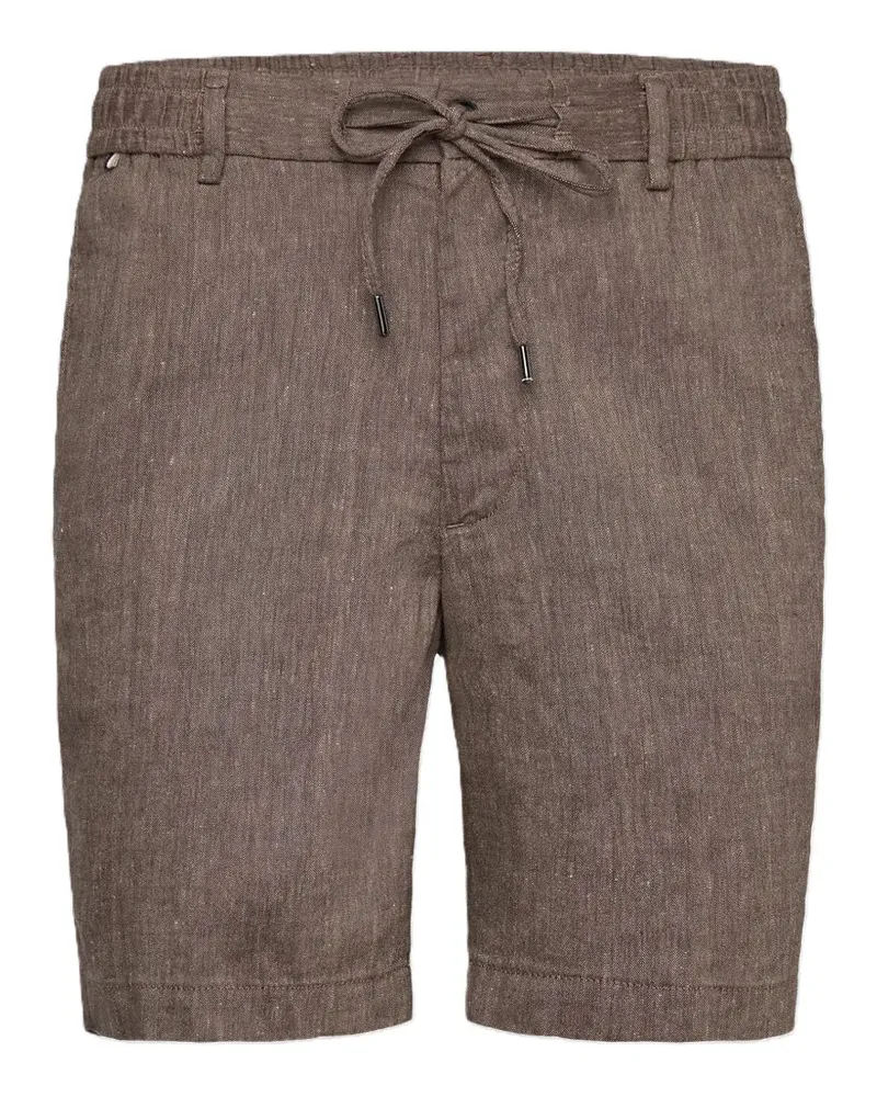 HUGO BOSS drawstring-waist shorts - Braun Braun