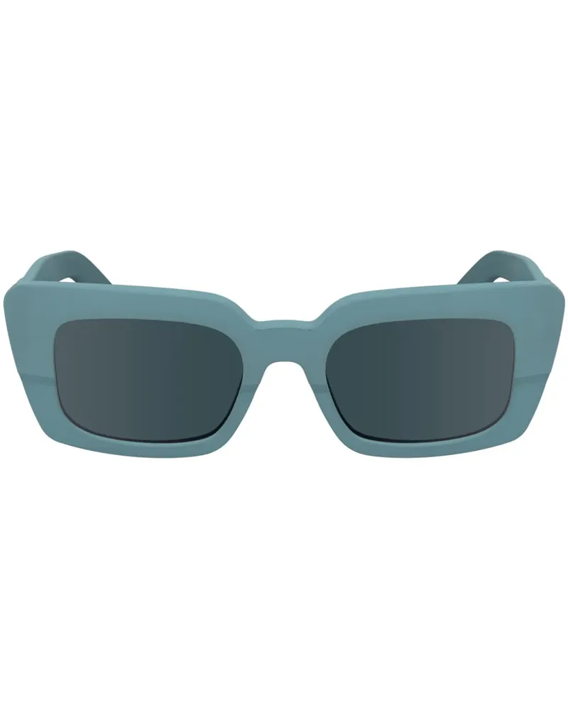 Calvin Klein Sonnenbrille mit geometrischem Gestell - Blau Blau