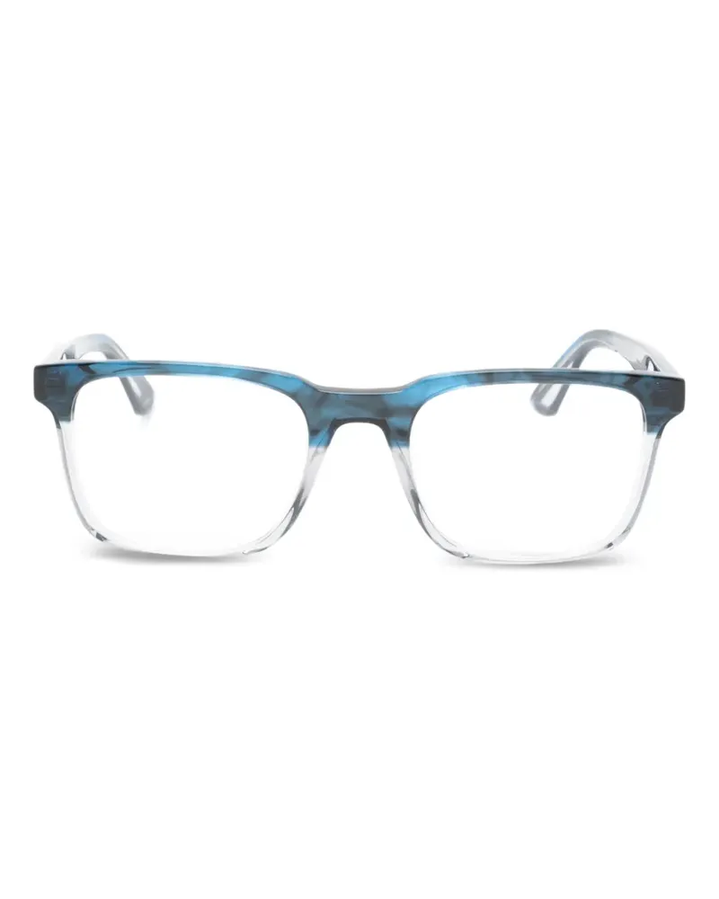 GIGI STUDIOS Darien square-frame glasses - Blau Blau