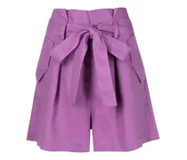 Shorts mit Paperbag-Taille