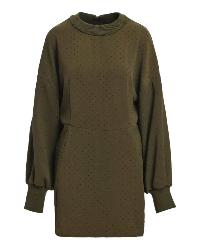 Essentiel Minikleid mit Strass - Grün Grün