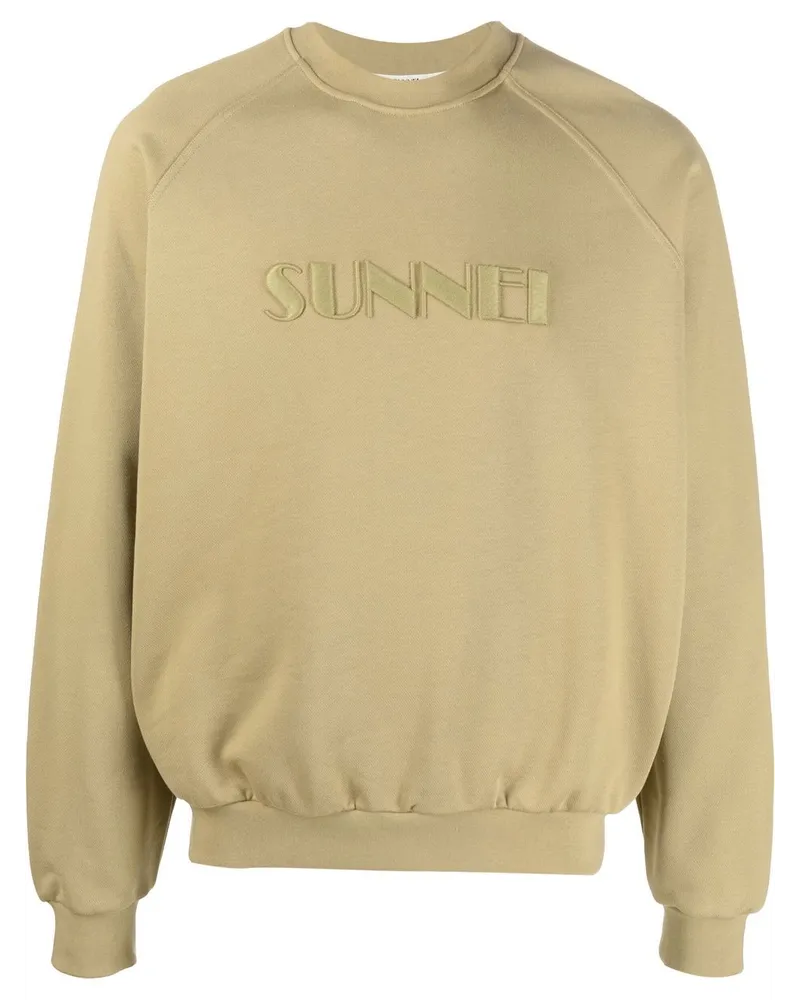 SUNNEI Sweatshirt mit Logo-Stickerei Grün