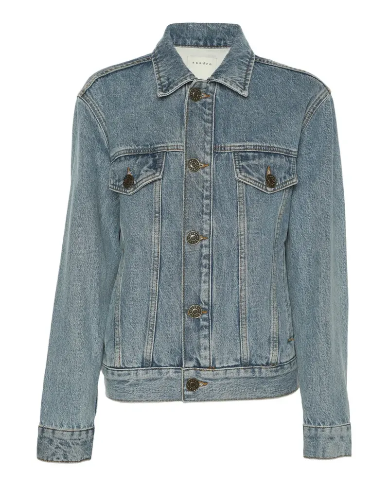 Sandro long-sleeves jacket - Blau Blau