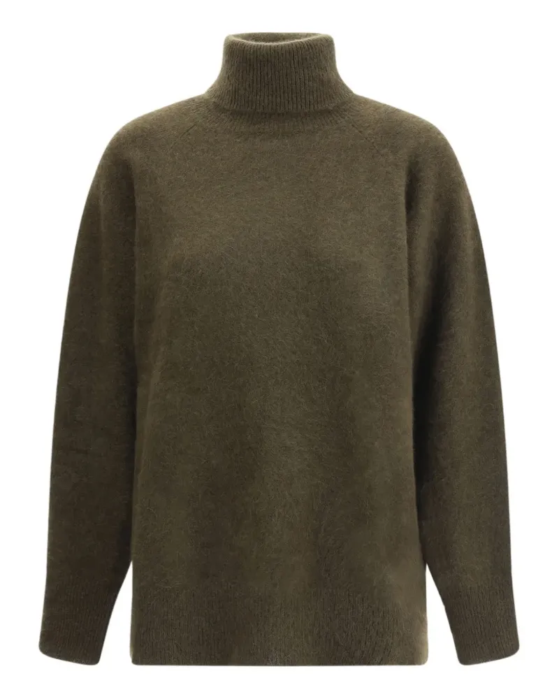 P.A.R.O.S.H. P.A.R.O H. Pullover mit Stehkragen - Grün Grün