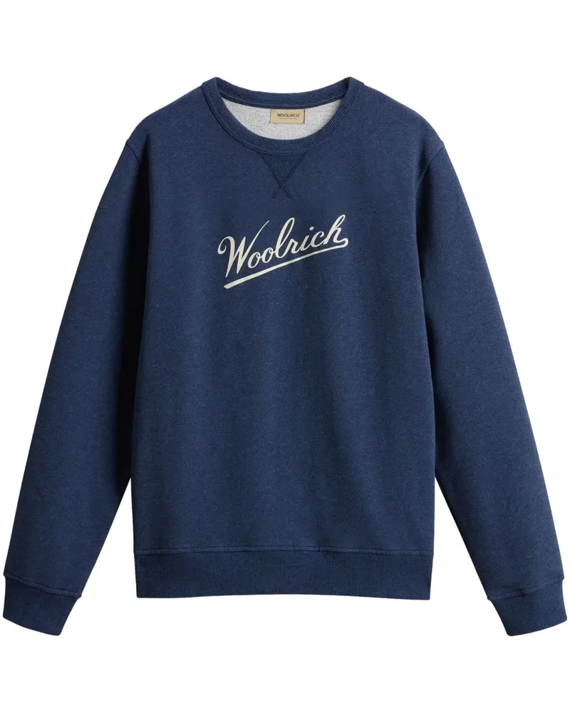 Woolrich Mouline Sweatshirt - Blau Blau