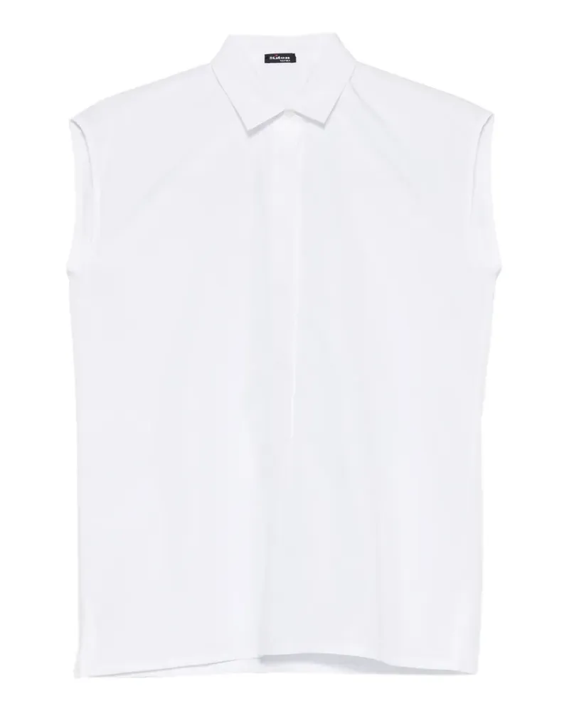 Kiton sleeveless shirt - Weiß Weiß