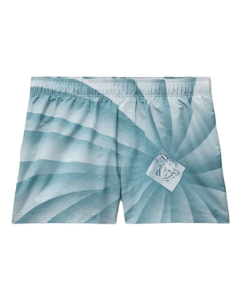 Versace printed swim shorts - Blau Blau