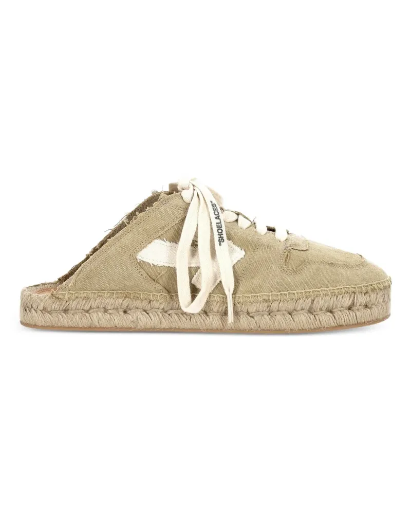 OFF-WHITE Flache Schnürschuhe - Nude Nude