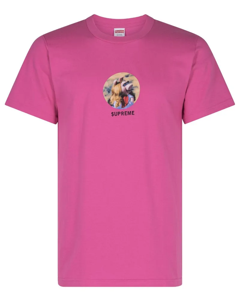 Supreme Being Miss Piggy T-Shirt - Rosa Rosa