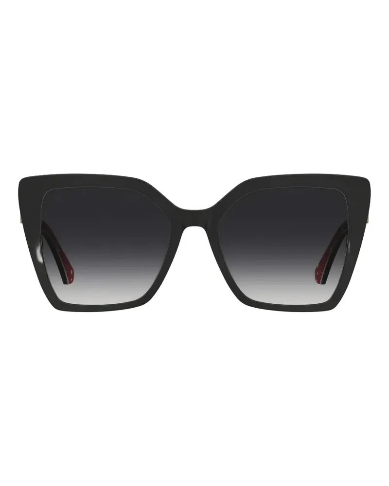 Moschino square-frame sunglasses - Schwarz Schwarz