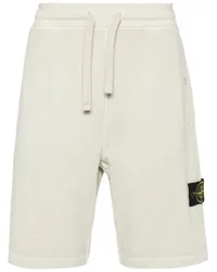 Stone Island Joggingshorts mit Kompass-Patch Grün