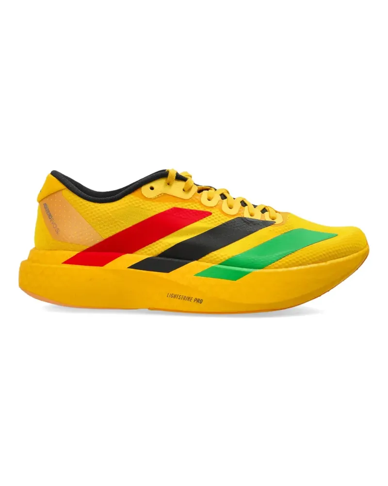 adidas xBob Marley Jamaica 26 Adizero Evo Sl striped sneakers - Gelb Gelb