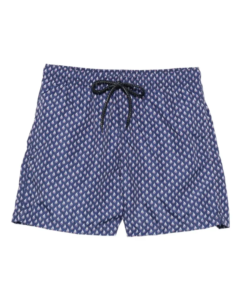 Drumohr  print swim shorts - Blau Blau