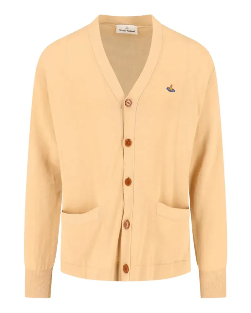 Vivienne Westwood button front cardigan - Nude Nude