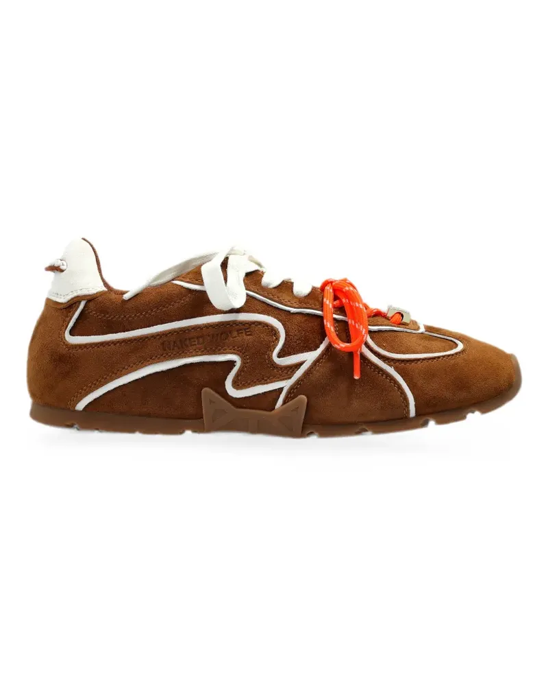 Naked Wolfe Adored Sneakers aus Wildleder - Braun Braun