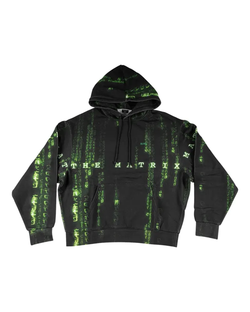 KITH x The Matrix Nelson hoodie - Schwarz Schwarz