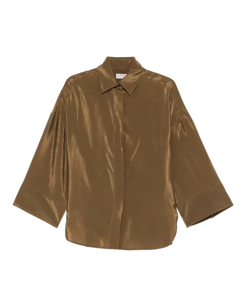 Alberto Biani buttoned shirt - Braun Braun