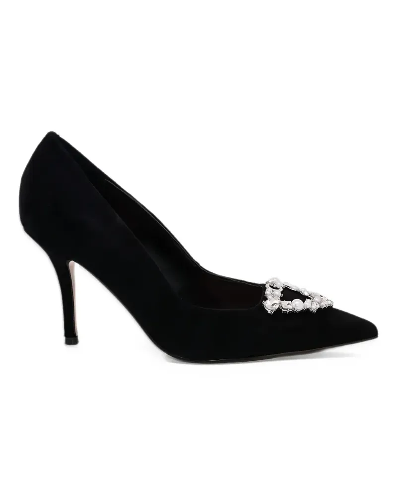 Guess Prinsen Pumps mit Kristallen - Schwarz Schwarz