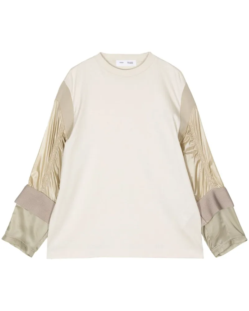 Toga T-Shirt mit Einsätzen - Nude Nude