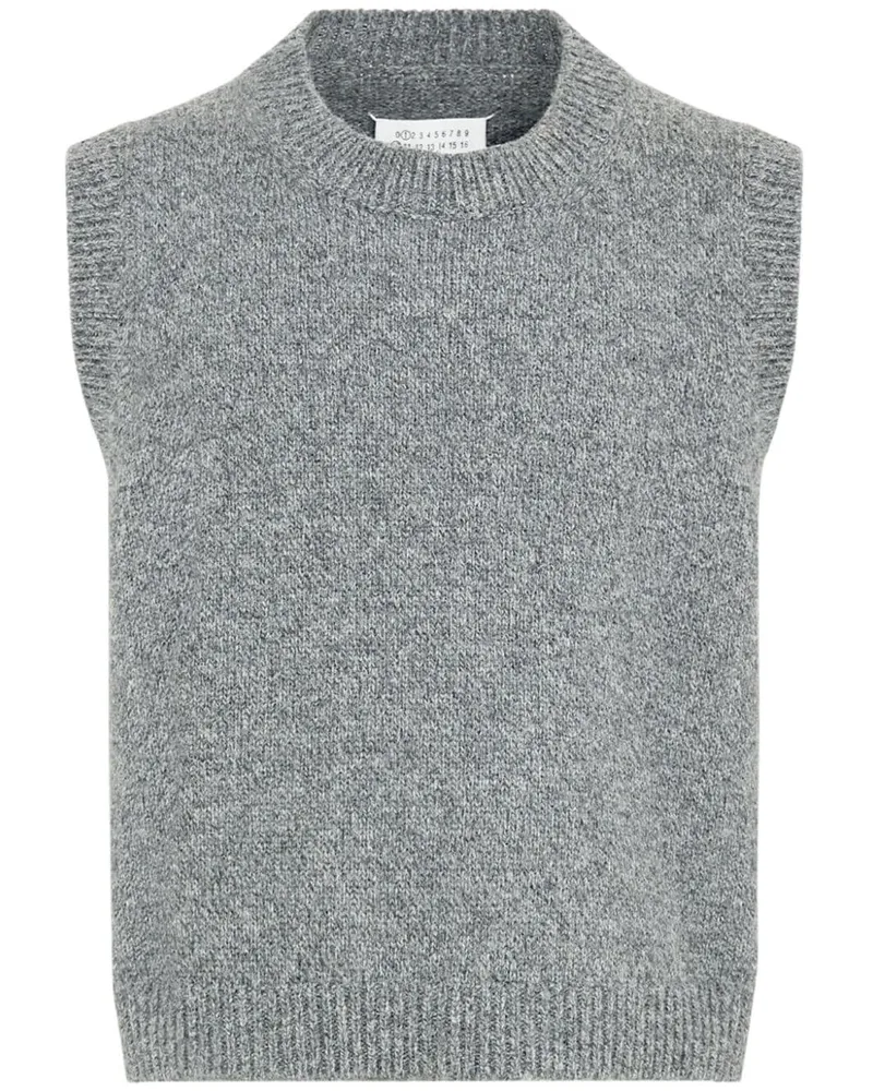 Maison Margiela Weste aus Shetland-Wolle - Grau Grau