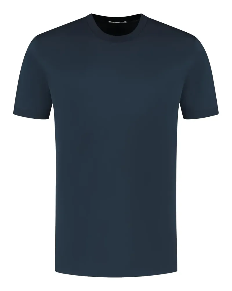 Stefan Brandt Pima T-Shirt - Blau Blau