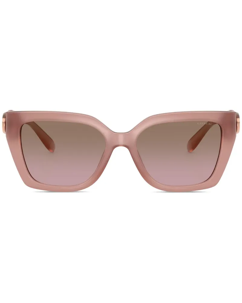 Coach Sonnenbrille mit Butterfly-Gestell - Rosa Rosa