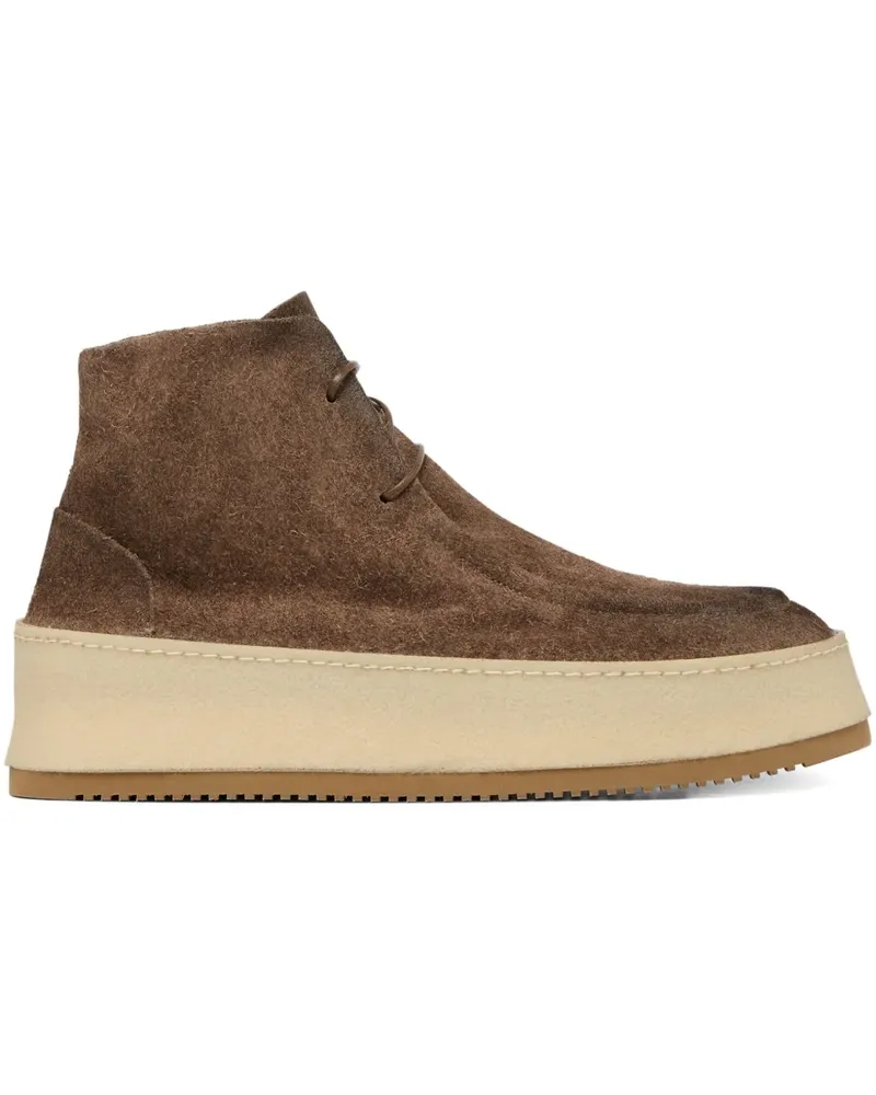 Marsèll Parapana Schnürstiefel aus Wildleder - Braun Braun